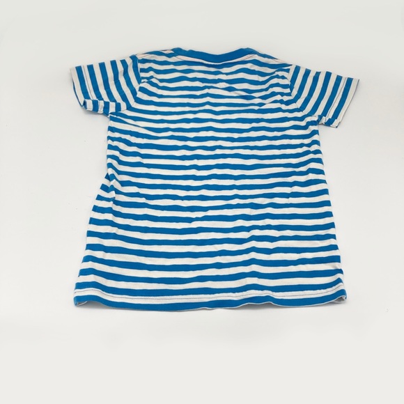 NWT MINI BODEN FUNNY GLASSES FACE STRIPED T SHIRT - Picture 2 of 5